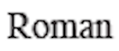 Times Roman